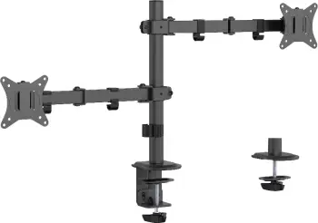Mbajtëse tavoline për 2 monitorë Gembirdderi MA-D2-03, 32", e zezë