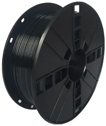 Fije për printim 3D Gembird, PLA+, 1,75mm, 1kg, e zezë