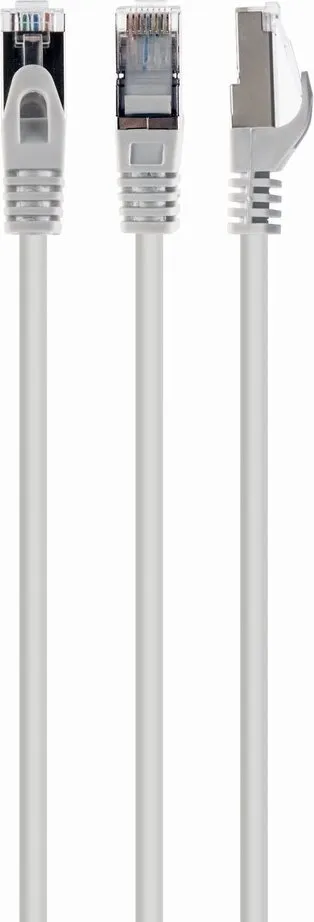 Kabllo rrjeti Gembird PP6A-LSZHCU-W-1M, 1m, Cat.6A S/FTP LSZH, e bardhë - 1