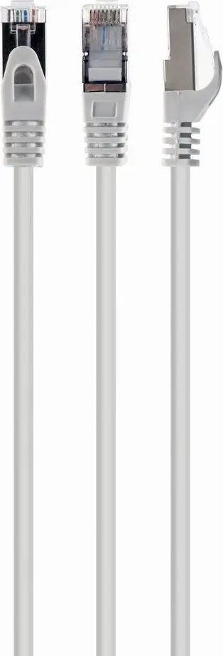 Kabllo rrjeti Gembird PP6A-LSZHCU-W-1M, 1m, Cat.6A S/FTP LSZH, e bardhë