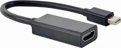 Përshtatës Gembird DisplayPort Mini - HDMI, i zi - 1