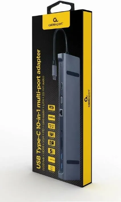 Replikator Gembird 11in1 USB-C - 2