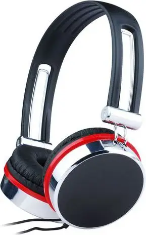 Kufje Gembird Audio (MHP-903), me kabllo, të zeza/kuqe
