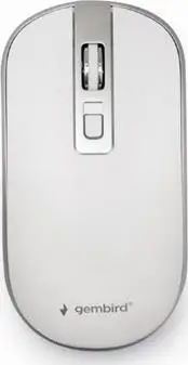 Maus pa kabllo Gembird MUSW-4B-06-WS, i bardhë