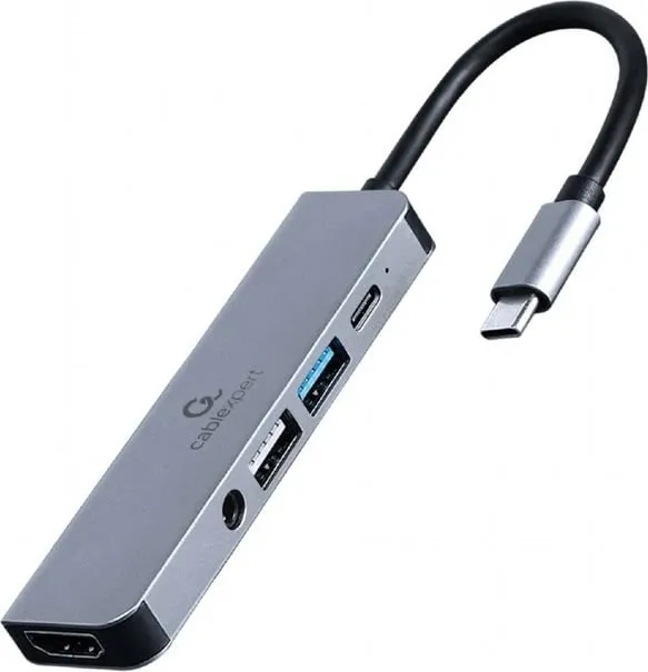 Docking station/Replikator Gembird 5in1 USB-C - 1