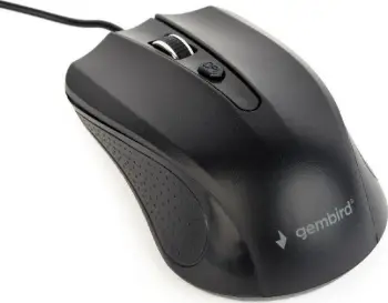 Maus Gembird MUS-4B-01, me kabllo, USB, i zi