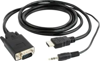 Kabllo Gembird HDMI - D-Sub (VGA) + Jack 3.5mm, 3m