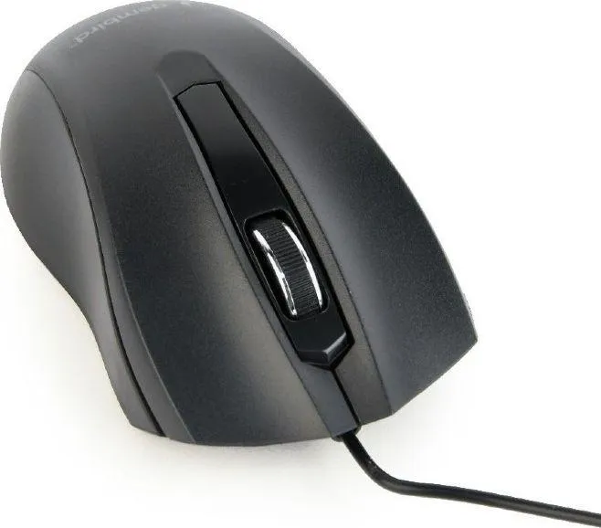 Maus Gembird MUS-3B-01, me kabllo, USB, i zi - 2