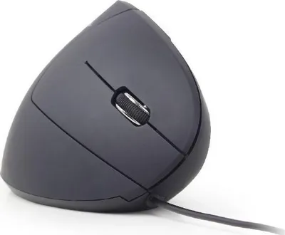 Maus Gembird MUS-ERGO-01, me kabllo, USB, i zi - 2