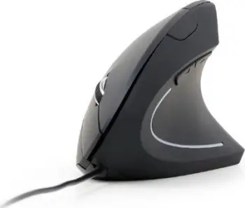 Maus Gembird MUS-ERGO-01, me kabllo, USB, i zi
