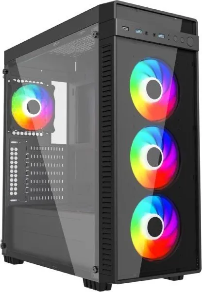 Kasë Gembird Fornax K700 ARGB, Midi Tower - 1