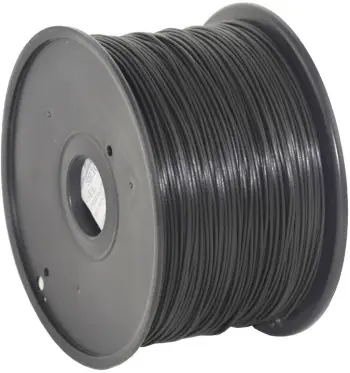 Fibra plastike Gembird për printim 3D, PLA, 1,75mm, 1kg, i zi