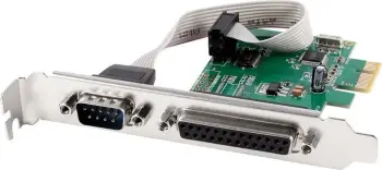 Kartë zgjerimi Gembird PCIe x1 + LPT (PEX-COMLPT-01)