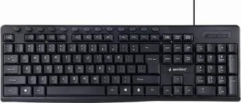 Tastierë universale Gembird KB-UM-107, USB, e zezë