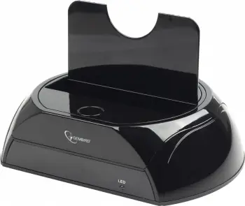 Kasë Gembird HD32-U3S-2 për HDD SATA 2.5"/3.5", USB 3.0, e zezë