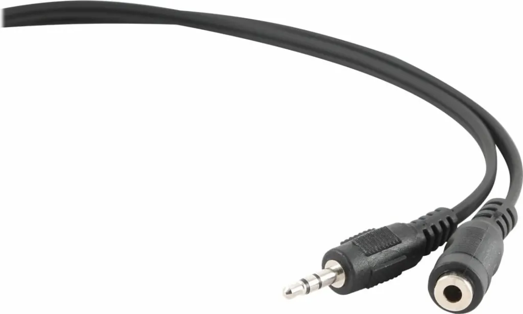 Kabllo zgjatëse audio Gembird CABLEXPERT, Jack 3.5mm, M/F, 1.5m, e zezë - 3
