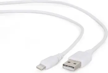 Kabllo Gembird CABLEXPERT, USB 2.0 në Lightning (IP5 dhe më të lartë), 2m, e bardhë
