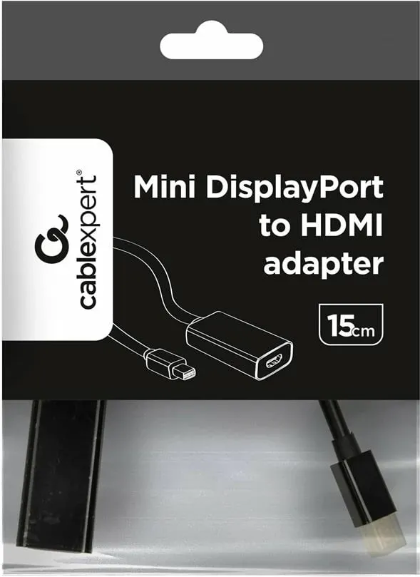 Përshtatës Gembird DisplayPort Mini - HDMI (A-MDPM-HDMIF-02), i zi - 1