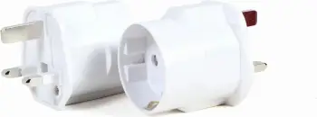 Përshtatës energjie Gembird ANG/PL (prizë ANG/fole PL), 13A, i bardhë