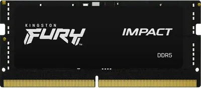 Memorie RAM Kingston FURY Impact, 64GB, DDR5, 4800MHz, e zezë - 3