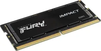 Memorie RAM Kingston FURY Impact, 32GB, DDR5, 5600MT/s, SODIMM, e zezë