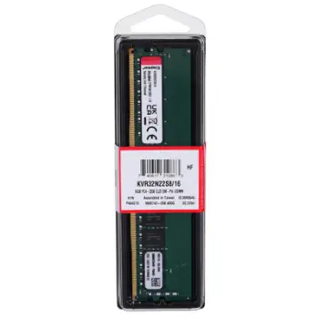 Memorie RAM Kingston, 16GB, DDR4, 2666MHz, DIMM, e zezë