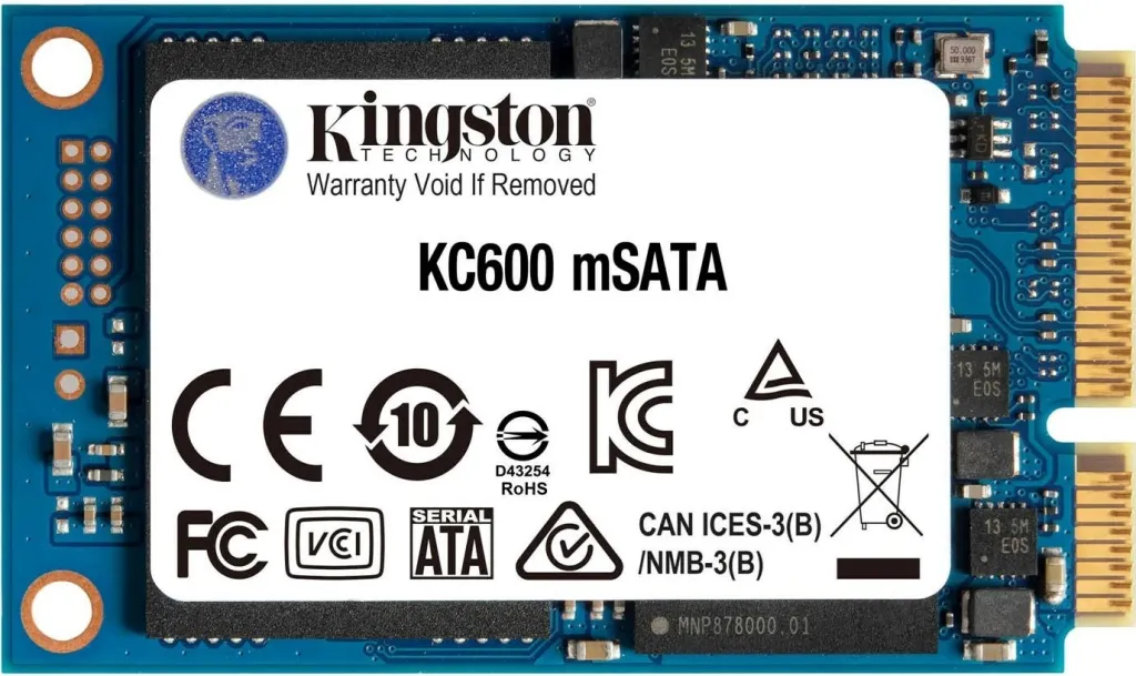 Disk SSD Kingston KC600MS, 512GB, mSATA, SATA III - 2