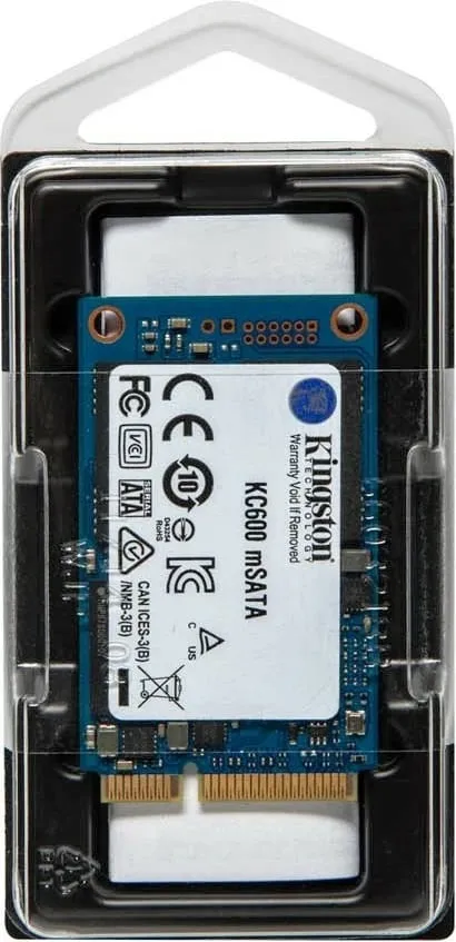 Disk SSD Kingston KC600MS, 512GB, mSATA, SATA III - 3