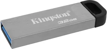 USB Kingston DataTraveler Kyson, 32GB, i argjendtë