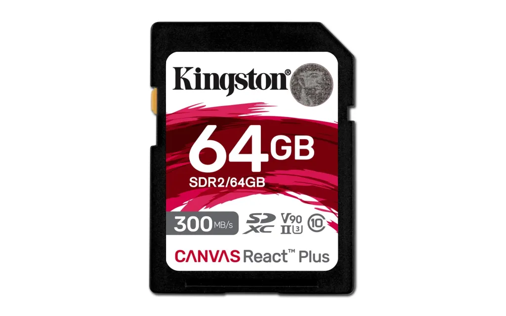 Kartë memorie Kingston Technology Canvas React Plus, 64GB - 1
