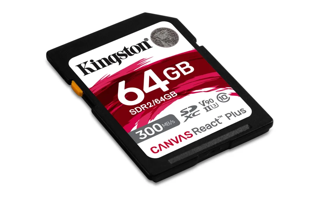 Kartë memorie Kingston Technology Canvas React Plus, 64GB - 2