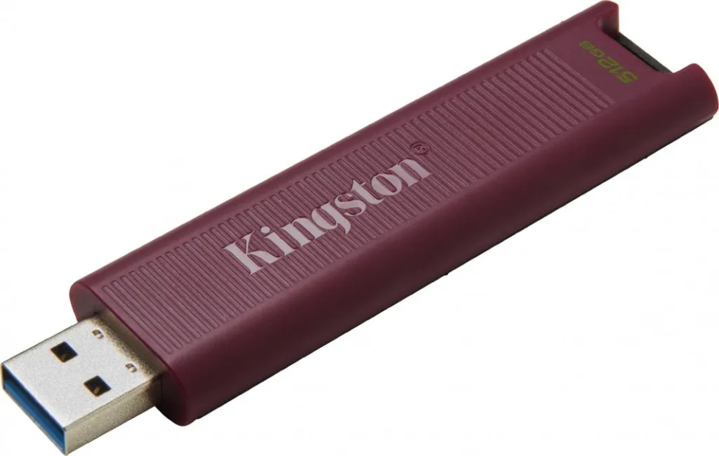 USB Kingston DataTraveler Max, 512GB, e zezë - 2