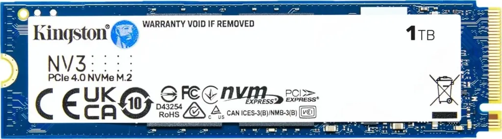 Disk SSD Kingston SNV3S 1TB M.2 2280 PCI-E x4 Gen4 NVMe - 2
