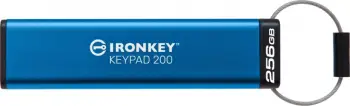 USB Pendrive Kingston IronKey 200, 256GB, USB 3.0, AES, e kaltër