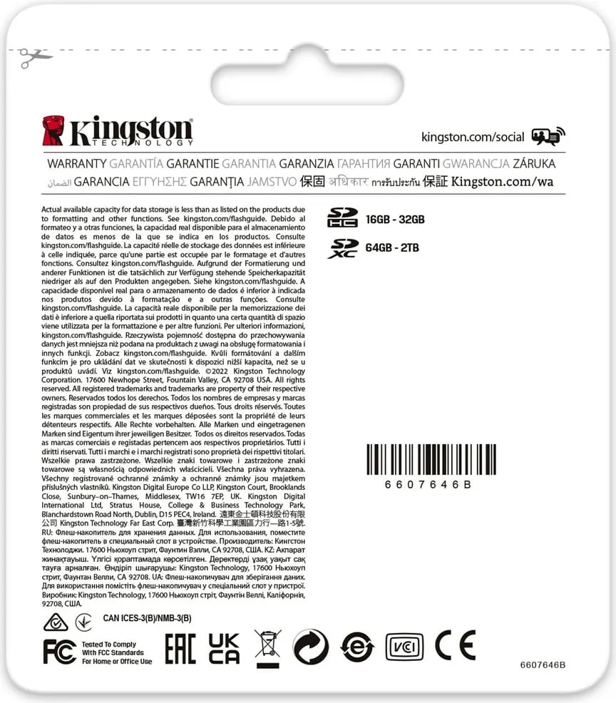 Kartë memorie Kingston Canvas React Plus, 256GB, UHS-II SDXC, e zezë - 4
