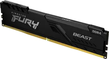 Memorie Kingston Fury Beast RGB, 8GB, DDR4, 3200MHz, CL16, e zezë