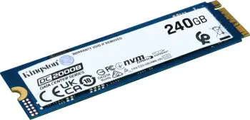 Disk serveri Kingston DC2000B (SEDC2000BM8/240G), 240GB, PCI-E x4 Gen 4 NVMe, 4500MB/s Lexim, 400MB/s Shkrim, i zi