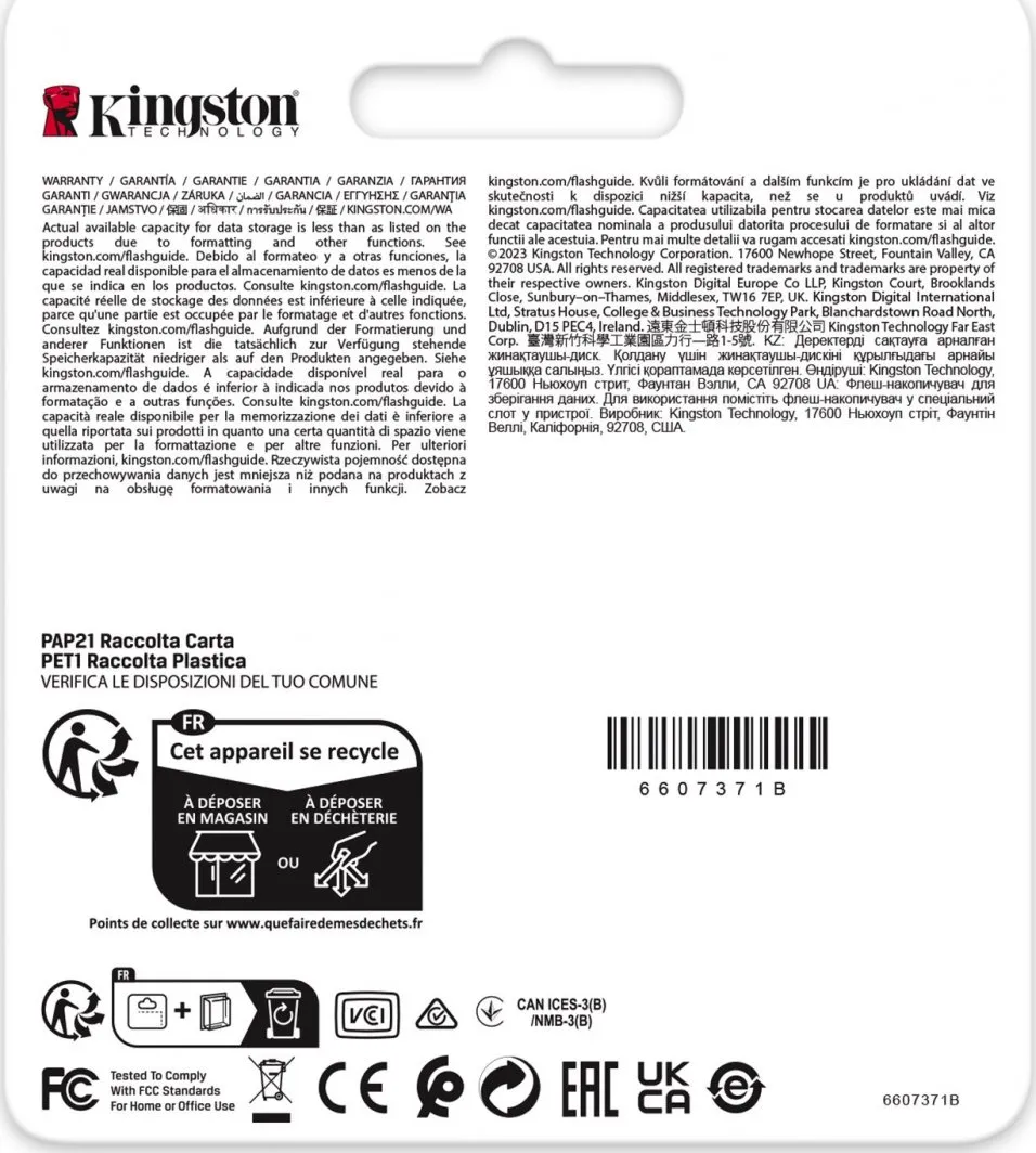 Kartë memorie Kingston Industrial SDHC, 16GB - 4