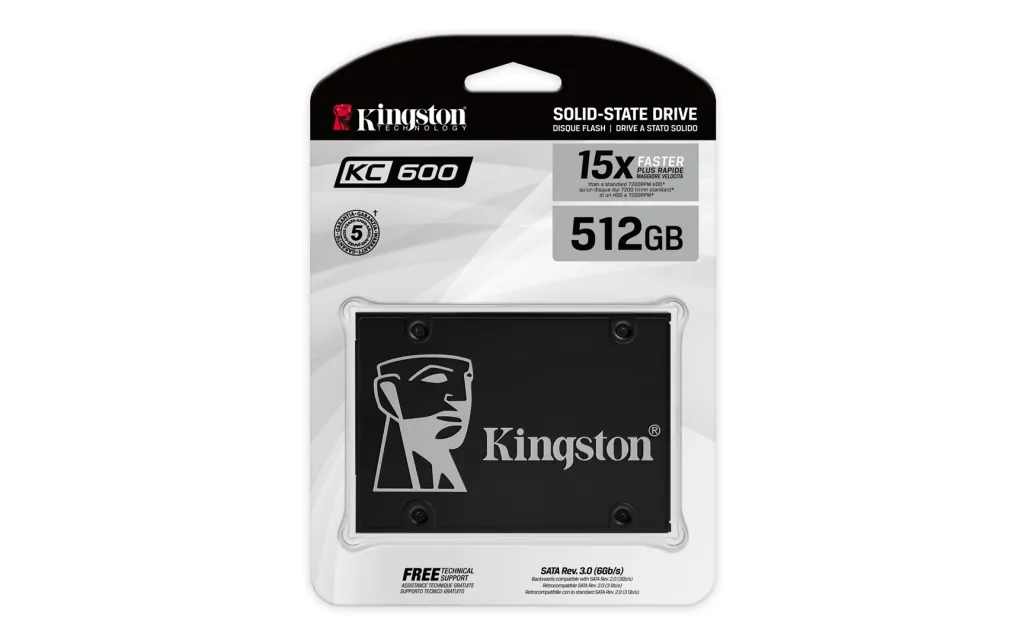 Disk Kingston Technology KC600, 2.5", 512GB - 4