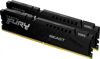 Memorie Kingston Fury Beast, DDR5, 64 GB, 5200 MHz, CL36, KF552C36BBEK2-64