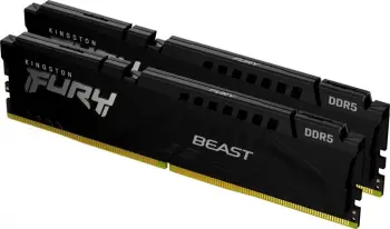 Memorie Kingston Fury Beast, DDR5, 64 GB, 4800 MHz, CL38, KF548C38BBK2-64