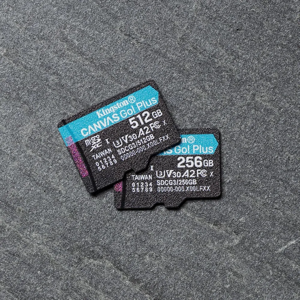 Kartë e memories Kingston Canvas Go Plus, MicroSD, 256 GB, Class 10 + përshtatës SD - 7