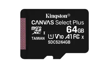 Kartë e memories Kingston Canvas Select Plus, MicroSDXC, 64 GB, Class 10