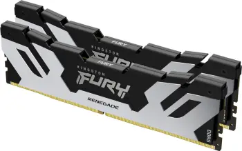 Memorie RAM Kingston FURY 96GB 6000MT/s DDR5 CL32 DIMM (2 x 48 GB) Renegade Silver XMP