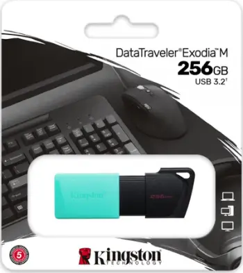 USB Kingston Exodia, 256 GB, USB 3.2 Gen 1