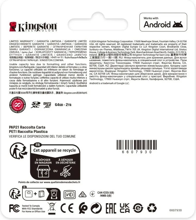 Kartë memorie SDXC Kingston Canvas Select Plus Gen3 128GB, 150MB/s, e zezë - 4