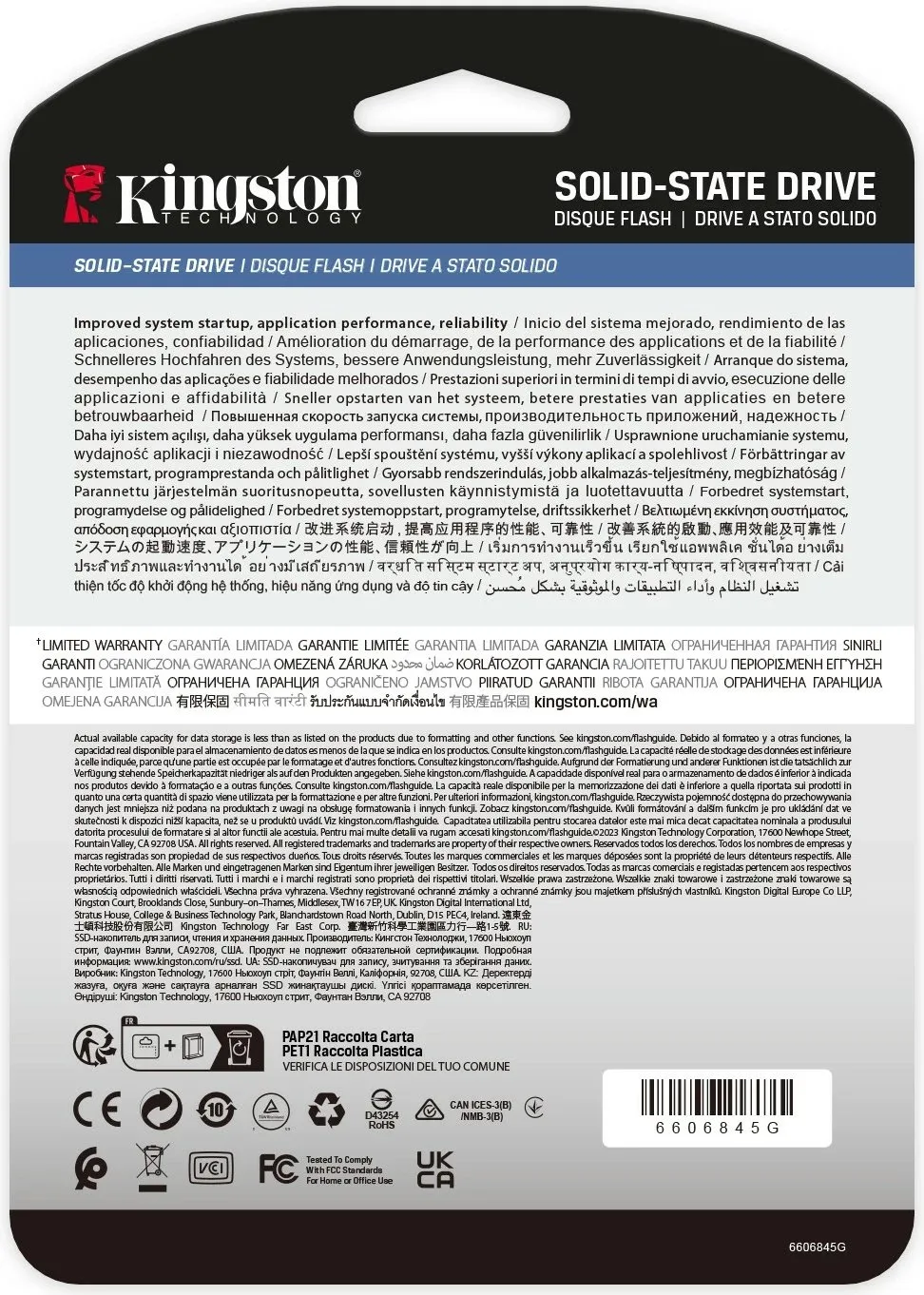 SSD Kingston DC3000ME 7.68TB U.2 PCIe 5.0, për servera - 5