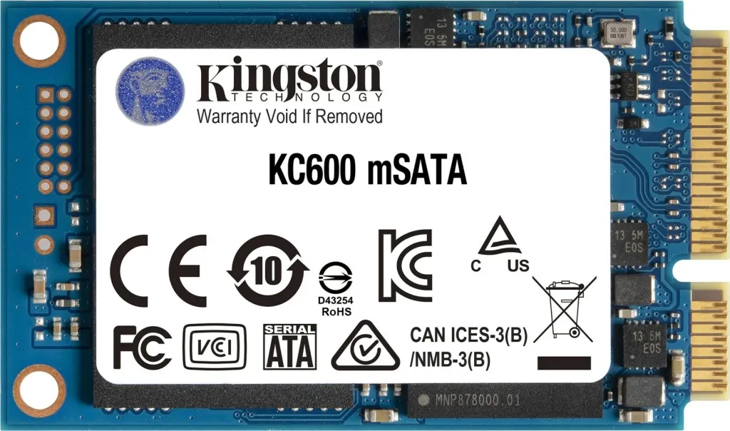 Disk SSD Kingston KC600, 1TB, mSATA SATA III - 1