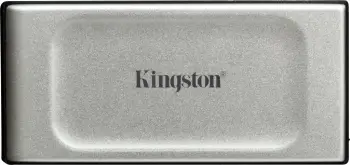 SSD Kingston XS2000, 1 TB, e argjendtë/zezë