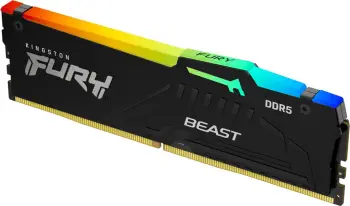 RAM Memorje Kingston FURY Beast RGB EXPO 16GB DDR5 6400MT/s CL32 e zezë
